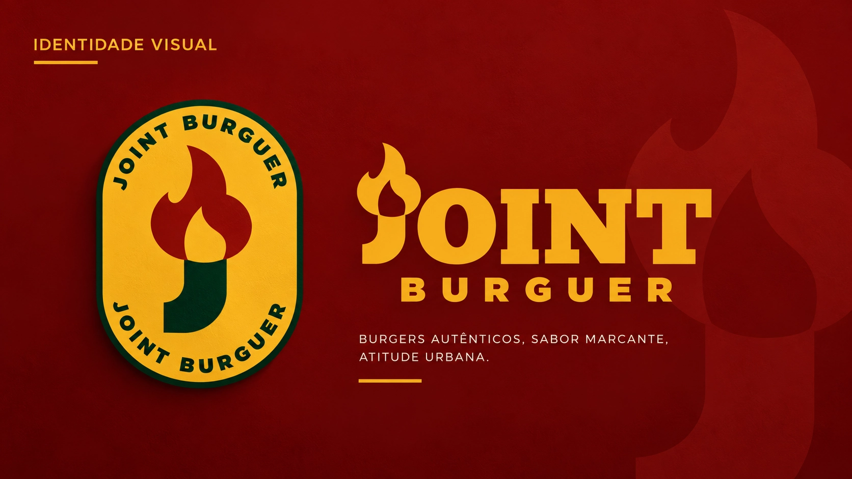 Identidade visual Joint Burguer